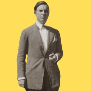 Imagen del poeta surrealista malagueño José María Hinojosa.